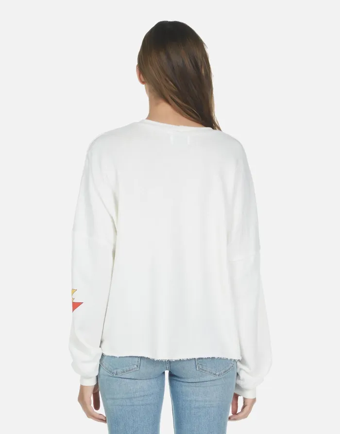 Lee Rainbow Lightning Eye Milk Women039s Lauren Moshi Long Sleeve