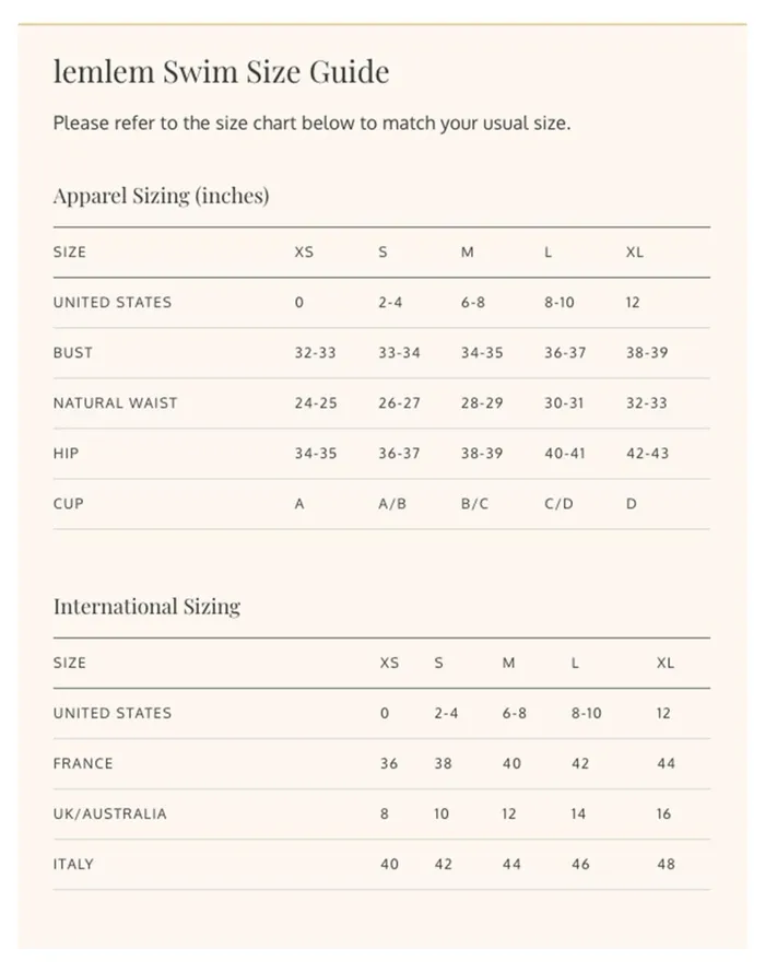 Lemlem Mokati Bralette Top Pale Chamois Women Madewell Swim