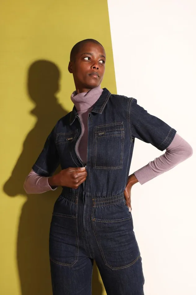 LF Markey Boilersuits Women Danny Boilersuit Indigo