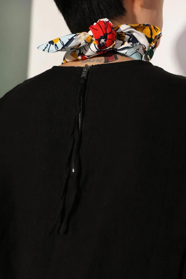 LF Markey Headwear Women Neck Scarf Cosmos Floral
