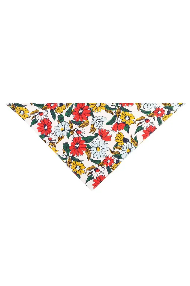 LF Markey Headwear Women Neck Scarf Cosmos Floral