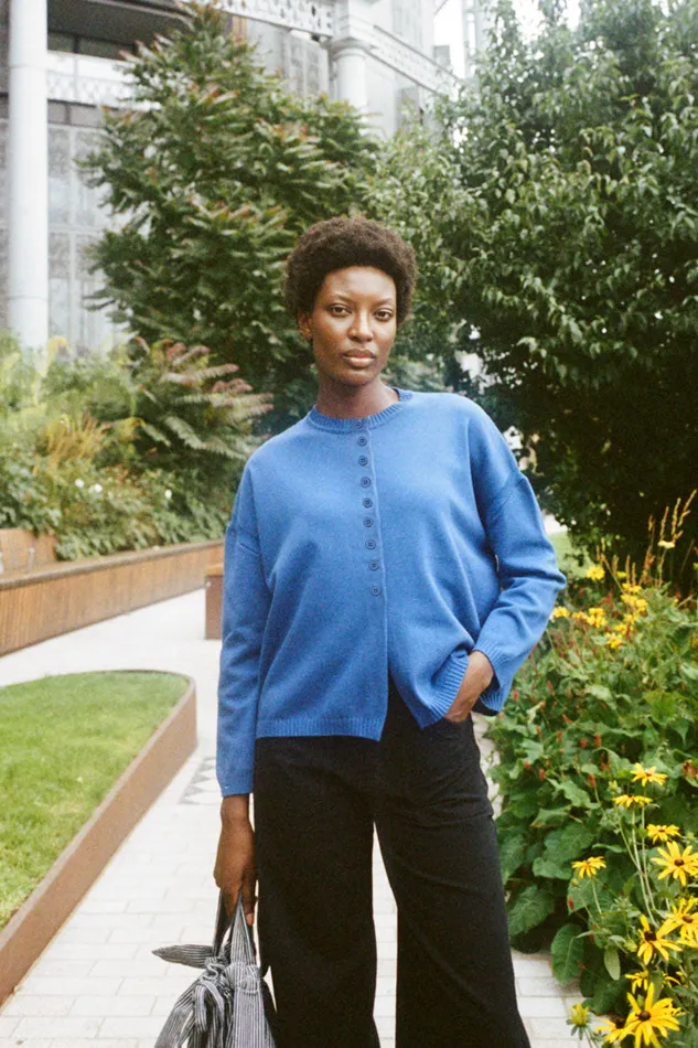 LF Markey Knitwear Women Eno Knit Cobalt