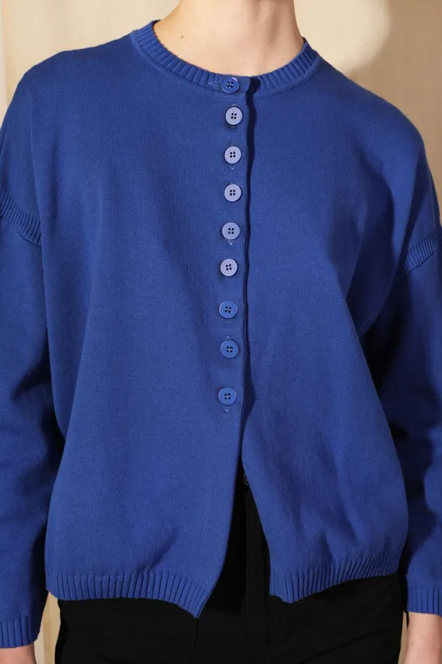 LF Markey Knitwear Women Eno Knit Cobalt