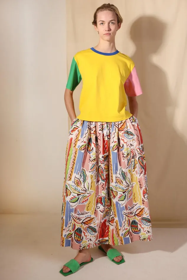 LF Markey Skirts Women Isaac Skirt Painted Paisley