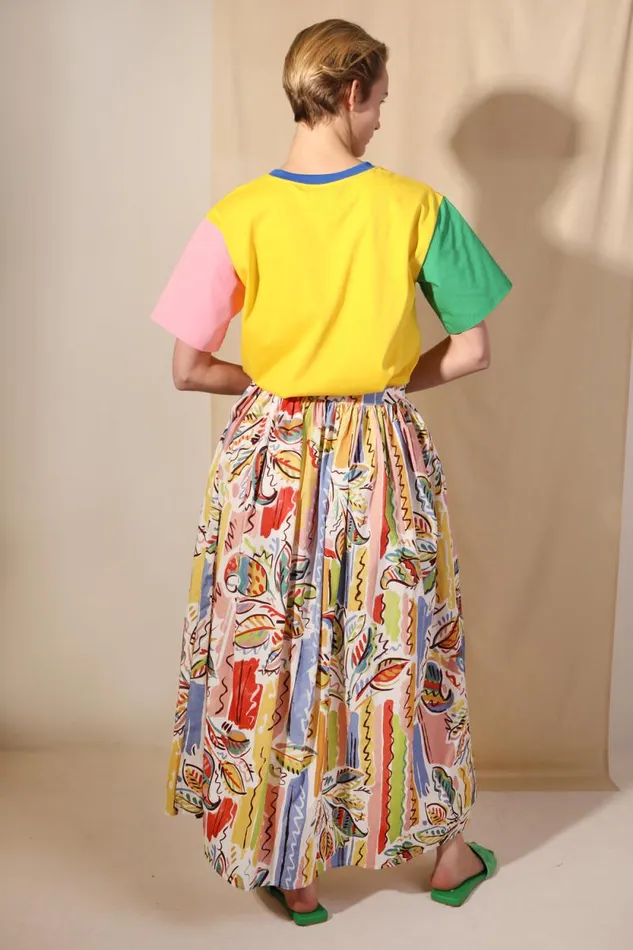 LF Markey Skirts Women Isaac Skirt Painted Paisley