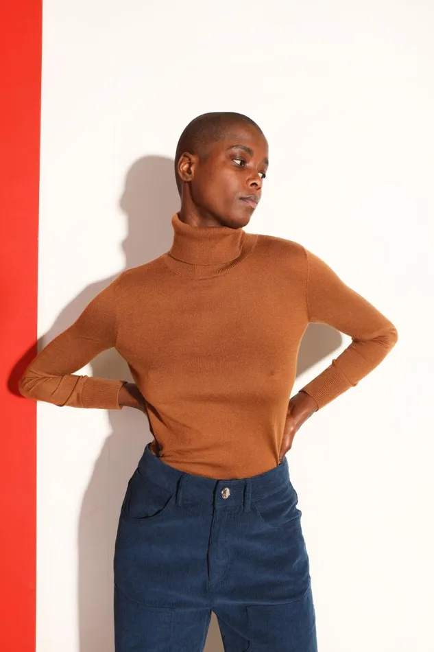 LF Markey Tops Women Joshua Knit Walnut