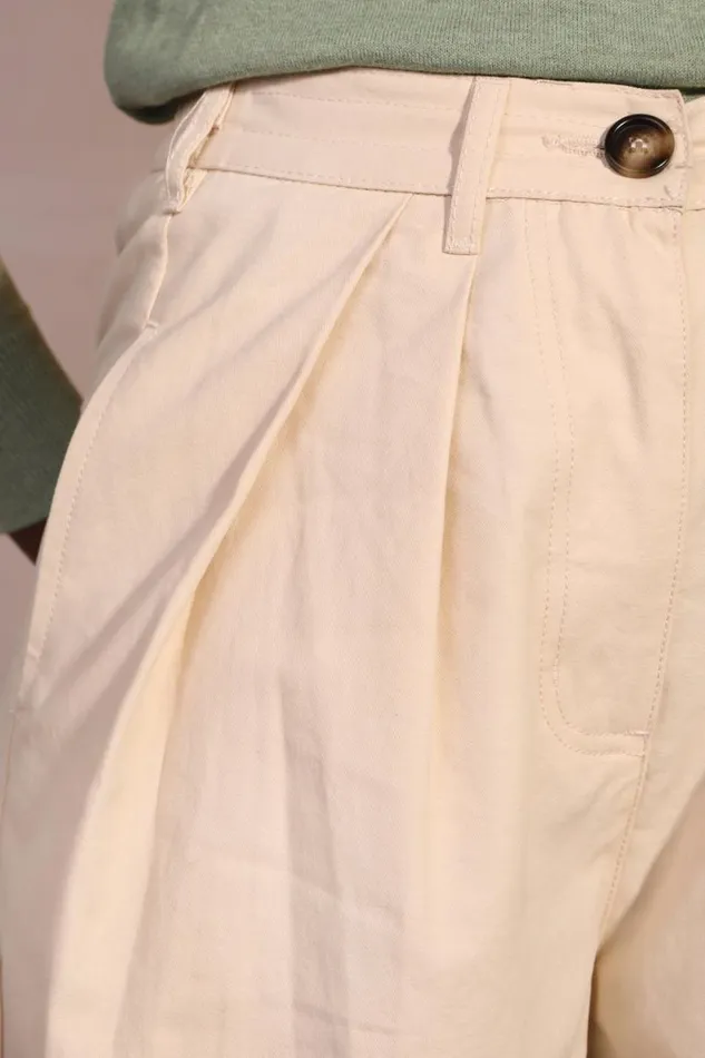 LF Markey Trousers Women Jenkin Trouser Ecru
