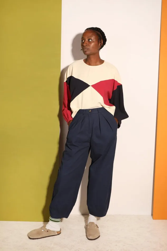 LF Markey Trousers Women Jenkin Trouser Prussian Blue