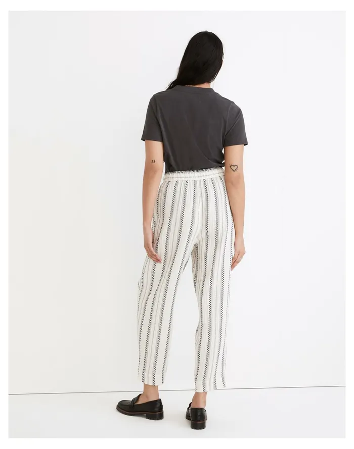 Lightspun Pull On Balloon Pants Antique Cream Women Madewell Pants Lightspun Pull On Balloon Pants Antique Cream Women Madewell Pants