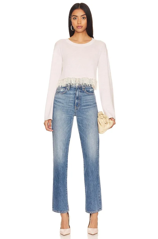 Lisbon Sweater Ivory Women Lovers Friends Sweaters and Knits