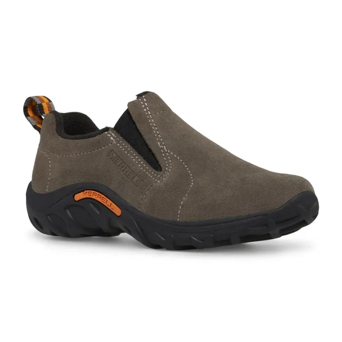 Little Jungle Moc Gunsmoke Suede Kids Merrell Wide Widths