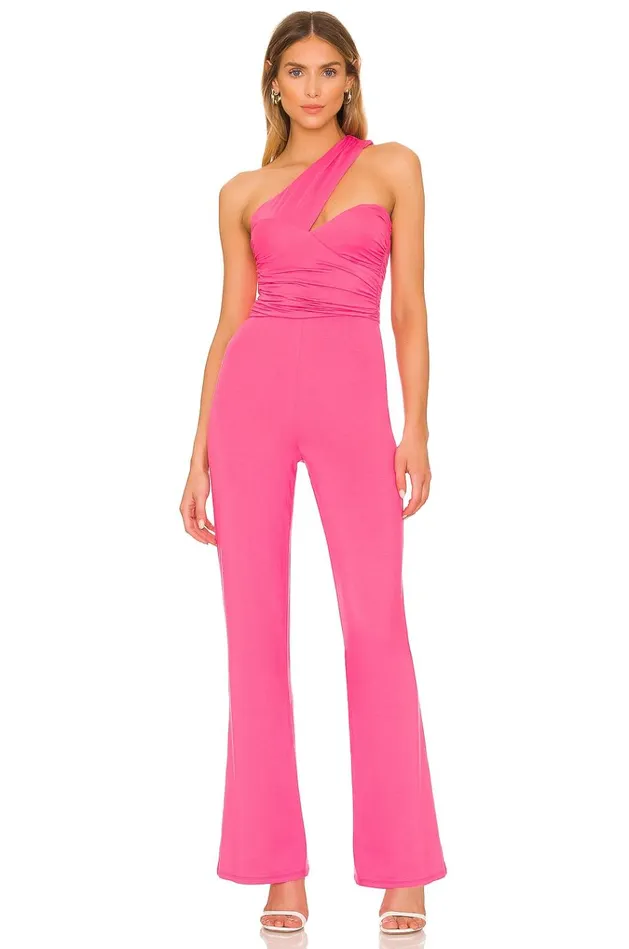 Liv Jumpsuit Hot Pink Women Lovers Friends Jumpsuits