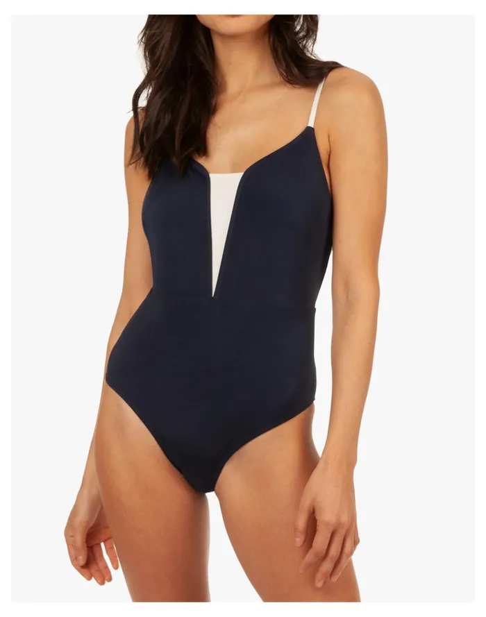 LIVELY The V One Piece Multi Women Madewell Swim