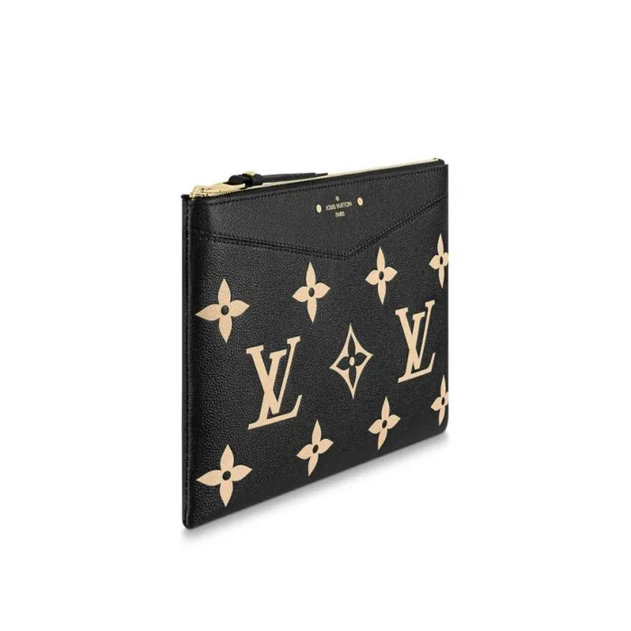 Louis Vuitton Bicolor Monogram Empreinte Leather M81292 Daily Pouch 8211 Louis Vuitton Handbag Store Women Louis Vuitton Wallets