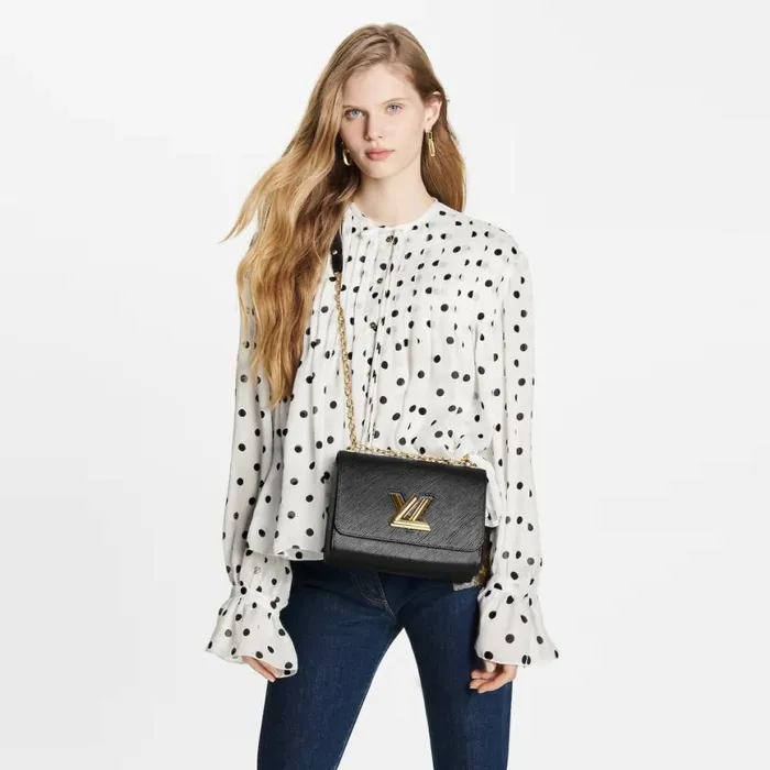 Louis Vuitton Black M21113 Twist MM 8211 Louis Vuitton Handbag Store Women Louis Vuitton Twist Bag