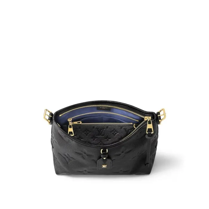 Louis Vuitton Black M46288 CarryAll PM 8211 Louis Vuitton Handbag Store Women Louis Vuitton CarryAll Bag