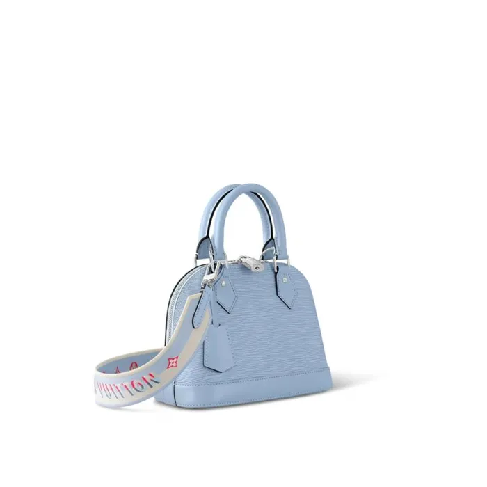 Louis Vuitton Cloud Blue M22357 Alma BB 8211 Louis Vuitton Handbag Store Women Louis Vuitton Alma Bag