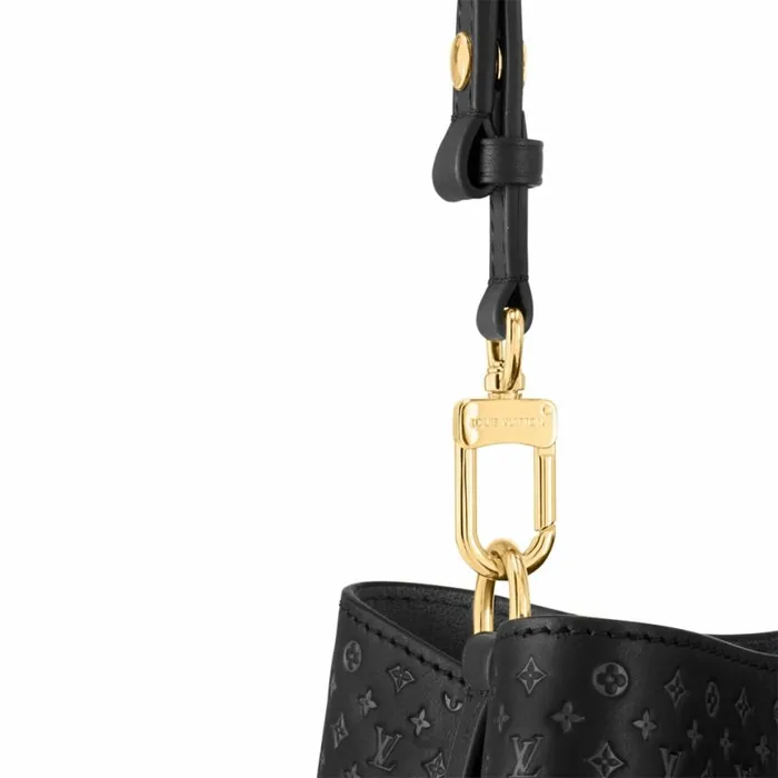 Louis Vuitton M22598 Calfskin Black Nono BB 8211 Louis Vuitton Handbag Store Women Louis Vuitton NeoNoe Bag