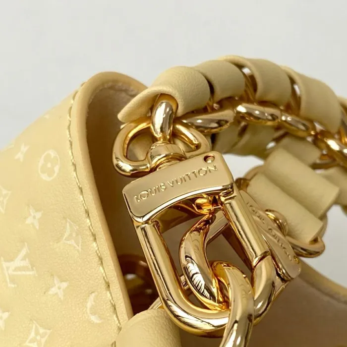 Louis Vuitton M22599 Calfskin Yellow Nono BB 8211 Louis Vuitton Handbag Store Women Louis Vuitton NeoNoe Bag