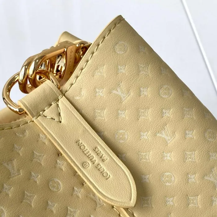 Louis Vuitton M22599 Calfskin Yellow Nono BB 8211 Louis Vuitton Handbag Store Women Louis Vuitton NeoNoe Bag
