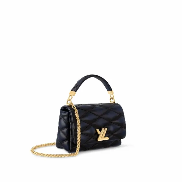Louis Vuitton M23682 GO14 MM Navy Blue 8211 Louis Vuitton Handbag Store Women Louis Vuitton Twist Bag