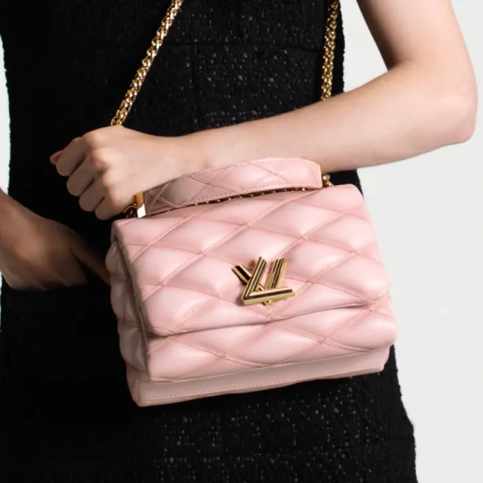 Louis Vuitton M24465 GO14 MM Rosabella Pink 8211 Louis Vuitton Handbag Store Women Louis Vuitton Twist Bag
