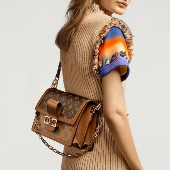 Louis Vuitton M44391 Dauphine MM 8211 Louis Vuitton Handbag Store Women Louis Vuitton Dauphine Bag