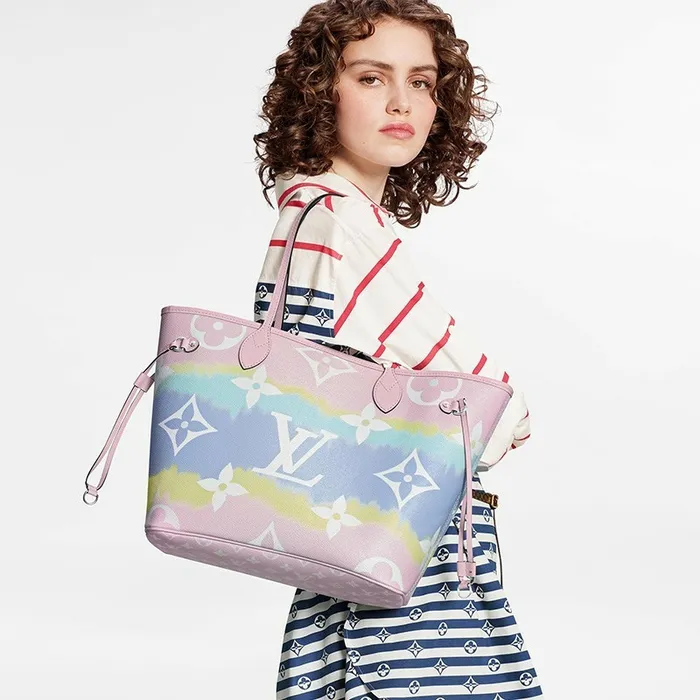 Louis Vuitton M45270 Escale Neverfull MM 8211 Louis Vuitton Handbag Store Women Louis Vuitton Neverfull Bag