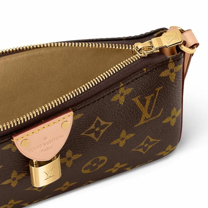 Louis Vuitton M47123 Pochette Tirette Monogram 8211 Louis Vuitton Handbag Store Women Louis Vuitton Shoulder and Totes