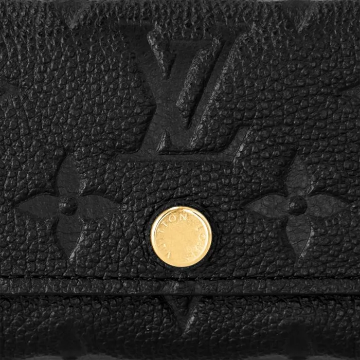 Louis Vuitton M64421 6 Key Holder Black 8211 Louis Vuitton Handbag Store Women Louis Vuitton Wallets