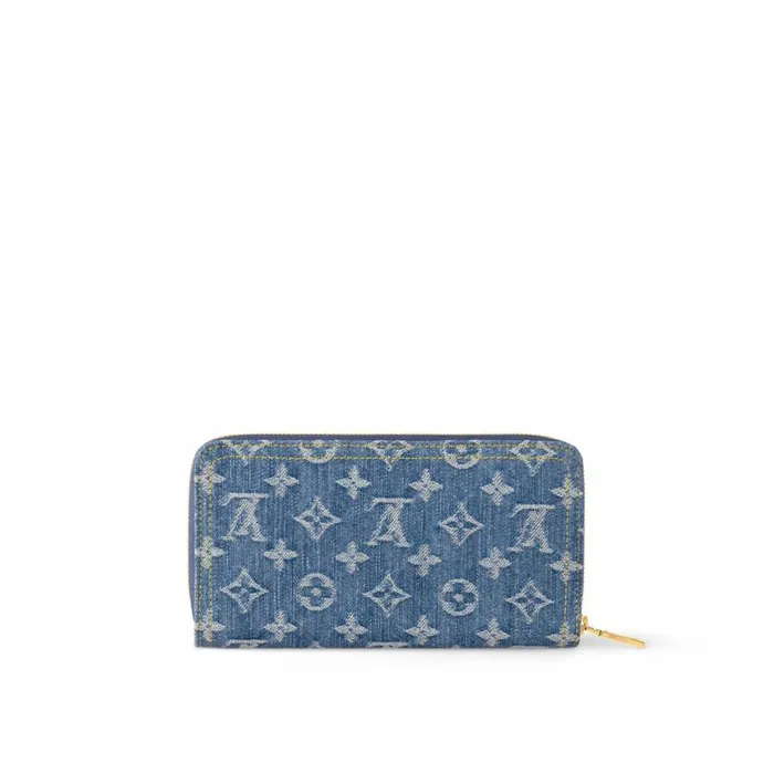 Louis Vuitton M82958 Zippy Wallet Denim Blue 8211 Louis Vuitton Handbag Store Women Louis Vuitton Wallets