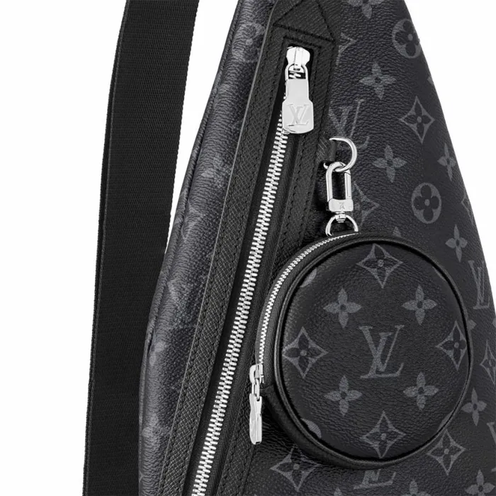 Louis Vuitton Monogram Eclipse M30936 Duo Slingbag 8211 Louis Vuitton Handbag Store Men Louis Vuitton Bags