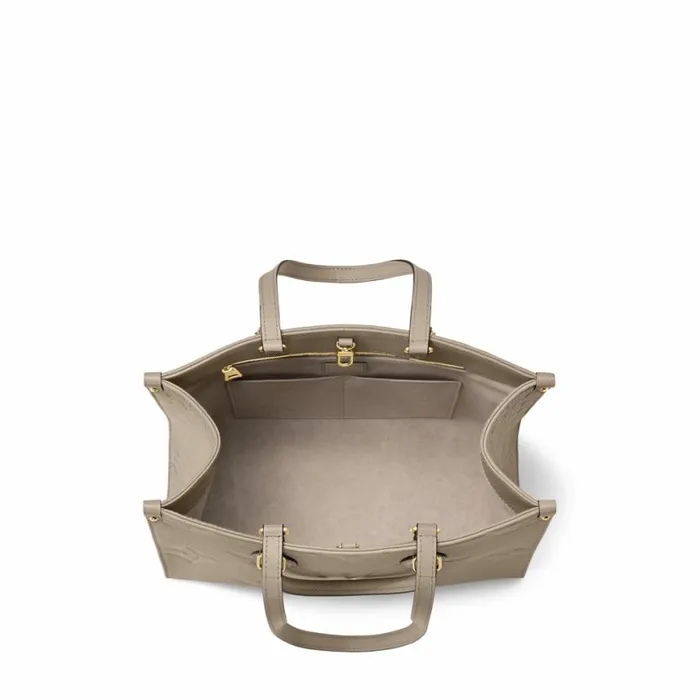 Louis Vuitton OnTheGo MM M45607 Tourterelle Beige 8211 Louis Vuitton Handbag Store Women Louis Vuitton Onthego Bag