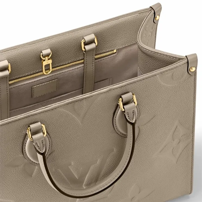Louis Vuitton OnTheGo MM M45607 Tourterelle Beige 8211 Louis Vuitton Handbag Store Women Louis Vuitton Onthego Bag