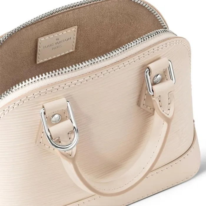 Louis Vuitton Quartz White M82411 Nano Alma 8211 Louis Vuitton Handbag Store Women Louis Vuitton Alma Bag