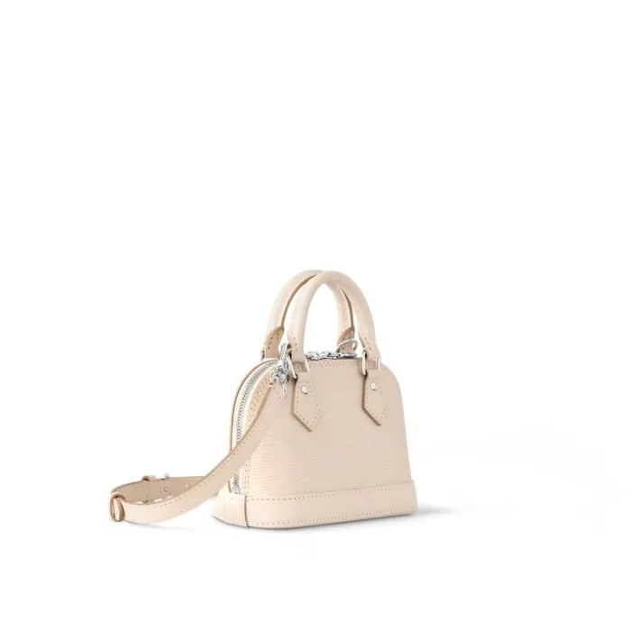 Louis Vuitton Quartz White M82411 Nano Alma 8211 Louis Vuitton Handbag Store Women Louis Vuitton Alma Bag