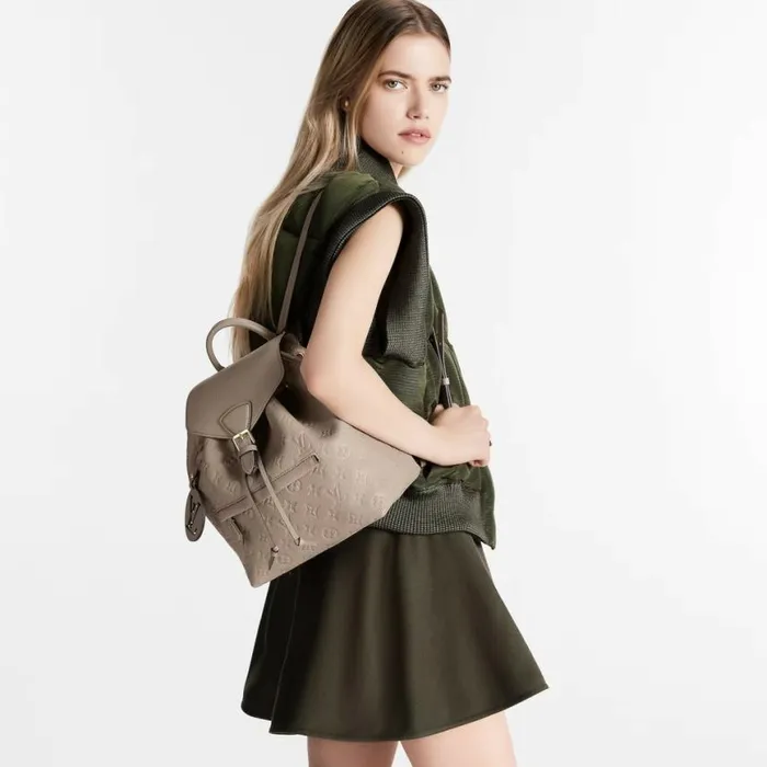 Louis Vuitton Turtledove M45410 Montsouris Backpack 8211 Louis Vuitton Handbag Store Women Louis Vuitton Backpacks