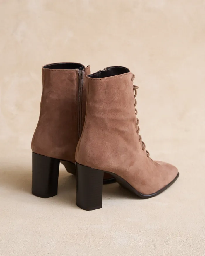 Lutina Laces Ankle Boots Makeup Women Polin Et Moi Ankle Boots Lutina Laces Ankle Boots Makeup Women Polin Et Moi Ankle Boots