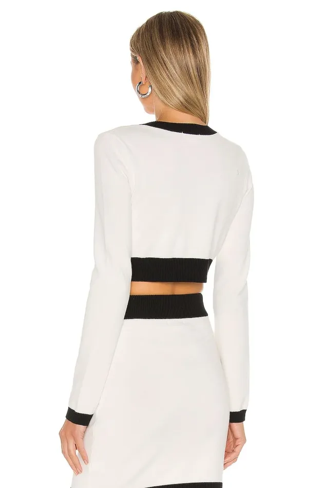 Mad Love Cardigan White and Black Women Lovers Friends Sweaters and Knits