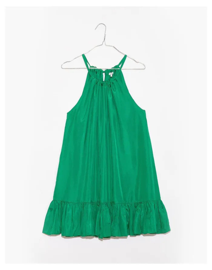 Maia Bergman MINI SIENNA MINT DRESS Green Women Madewell Dresses