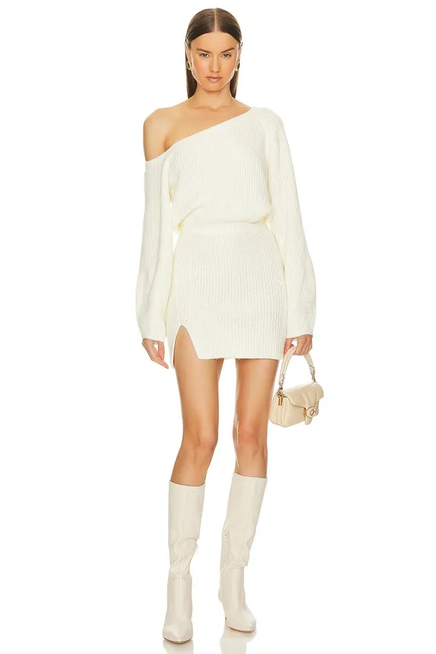 Makya Off Shoulder Dress White Women Lovers Friends Dresses