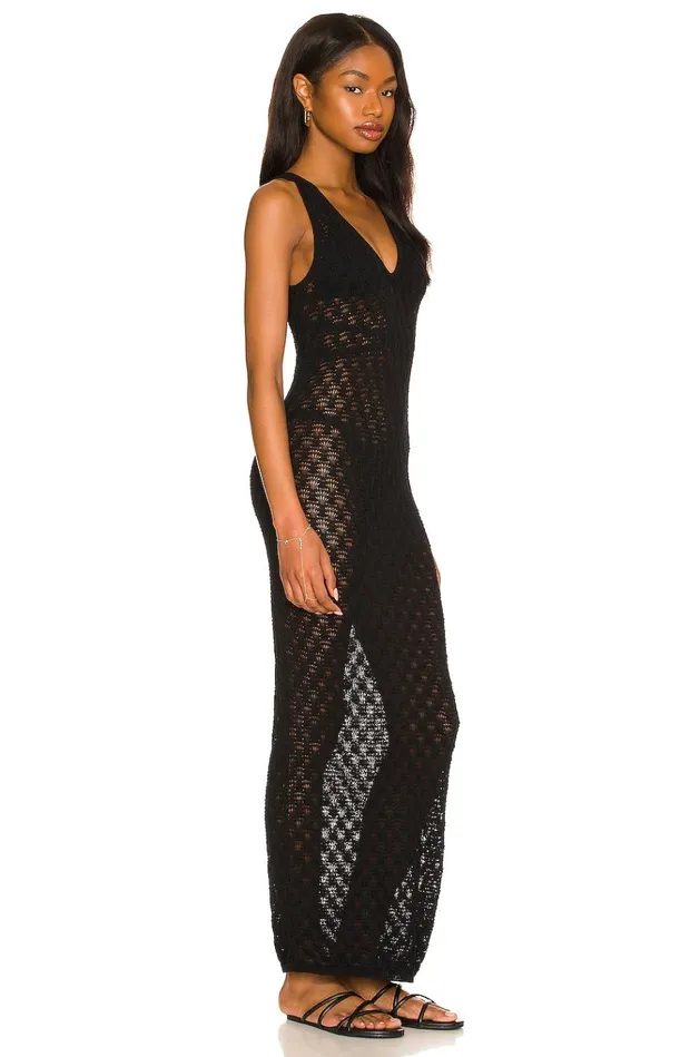 Manu Dress Black Women Lovers Friends Swimsuits and CoverUps
