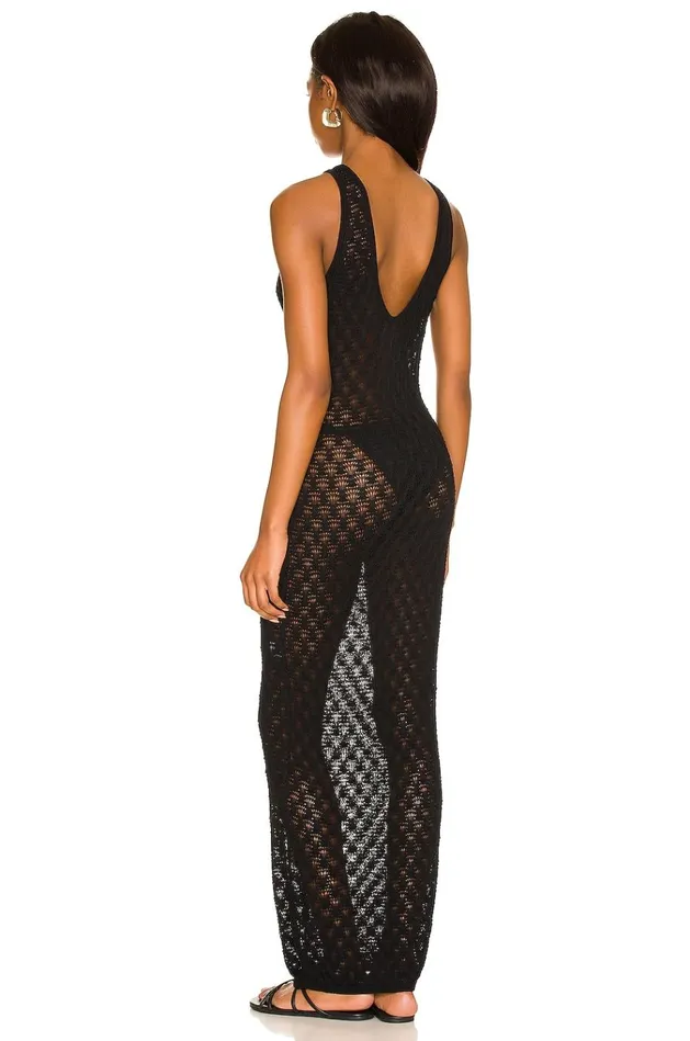 Manu Dress Black Women Lovers Friends Swimsuits and CoverUps