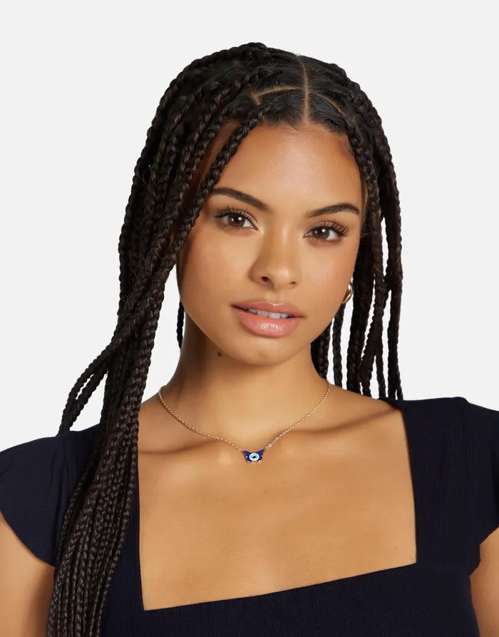 Maripol Butterfly Evil Eye Necklace Goldcobalt Women039s Lauren Moshi Lifestyle