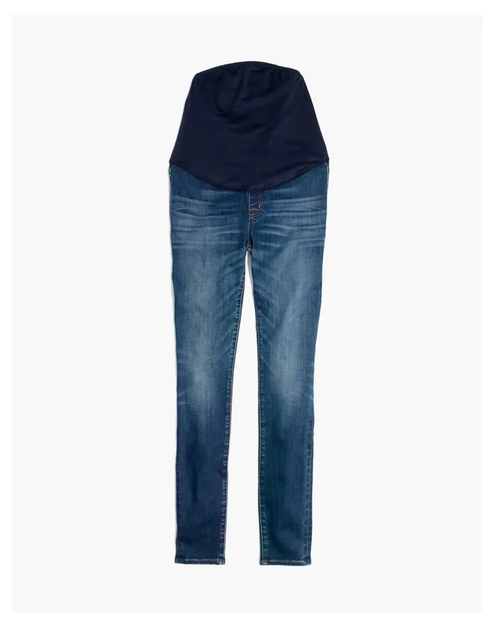 Maternity Over The Belly Skinny Jeans In Danny Wash Danny Women Madewell Jeans Maternity Over The Belly Skinny Jeans In Danny Wash Danny Women Madewell Jeans