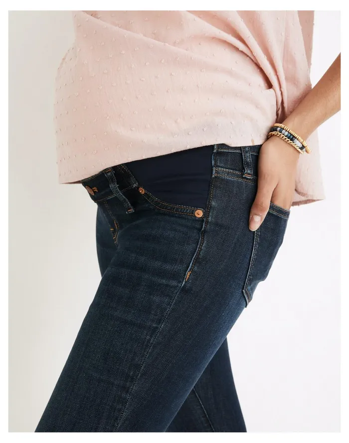 Maternity Side Panel Skinny Jeans In Woodland Wash Woodland Wash Women Madewell Jeans Maternity Side Panel Skinny Jeans In Woodland Wash Woodland Wash Women Madewell Jeans