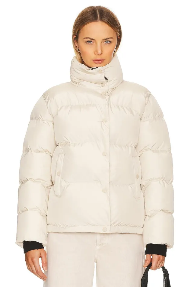 Maya Puffer Jacket Cream Women Lovers Friends Jackets and Coats