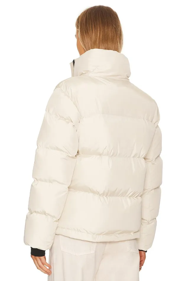 Maya Puffer Jacket Cream Women Lovers Friends Jackets and Coats