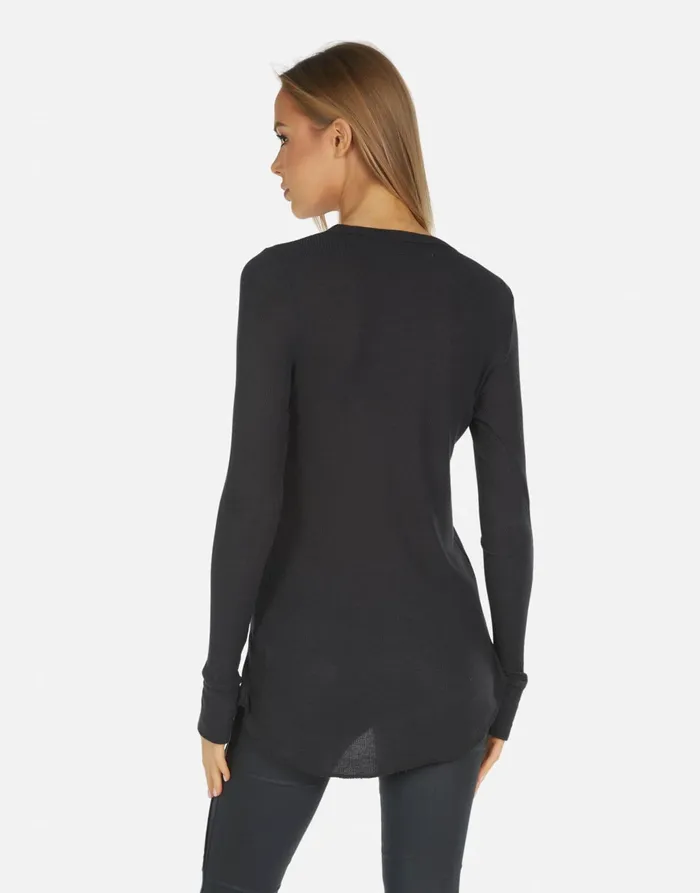 McKinley Peace Hand Elements Onyx Women039s Lauren Moshi Long Sleeve