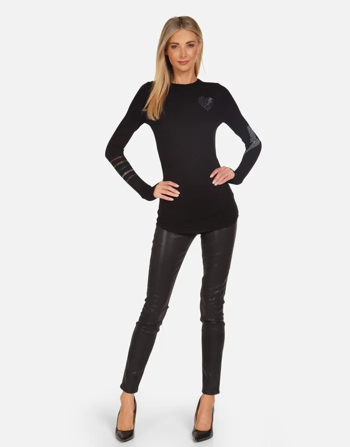 McKinley Rays Of Love Black Women039s Lauren Moshi Long Sleeve